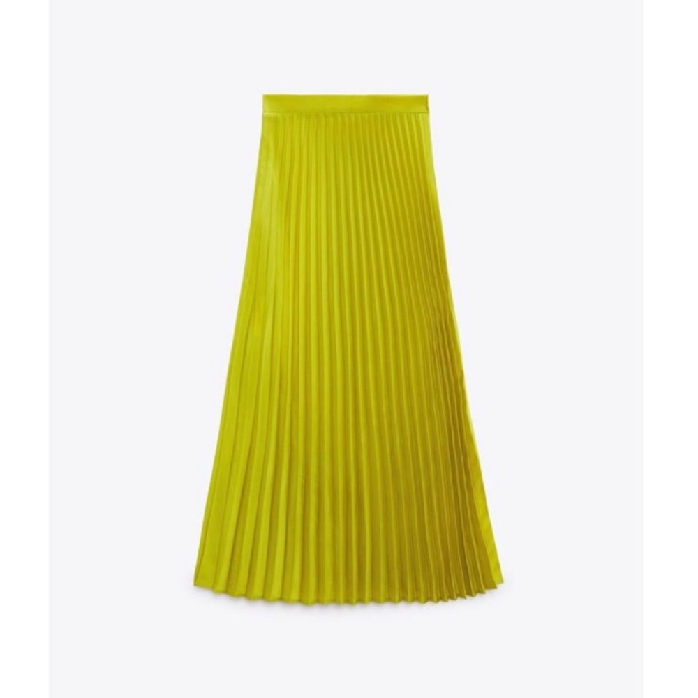 Midi Skirt Zara Woman Lima XS